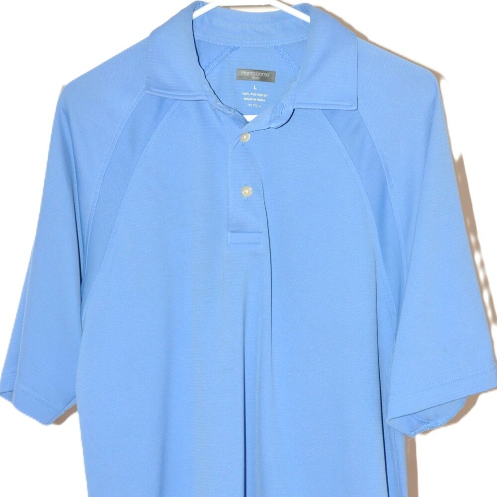 Powder Blue Golf Shirt